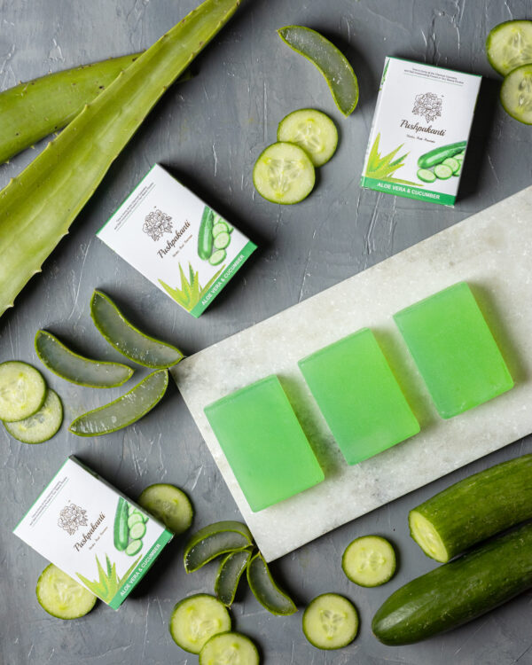 Aloevera Cucumber Soap